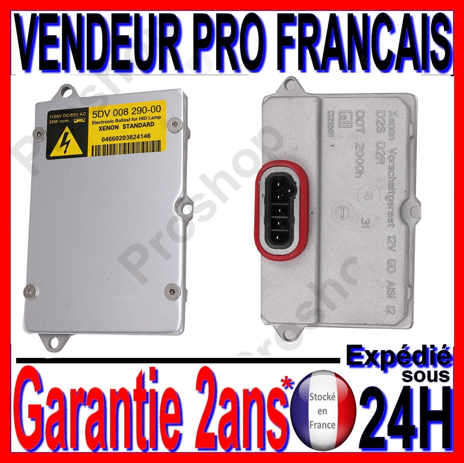Ballast xénon 5DV008290-00 : réparez un phare qui clignote avec ce calculateur d'optique