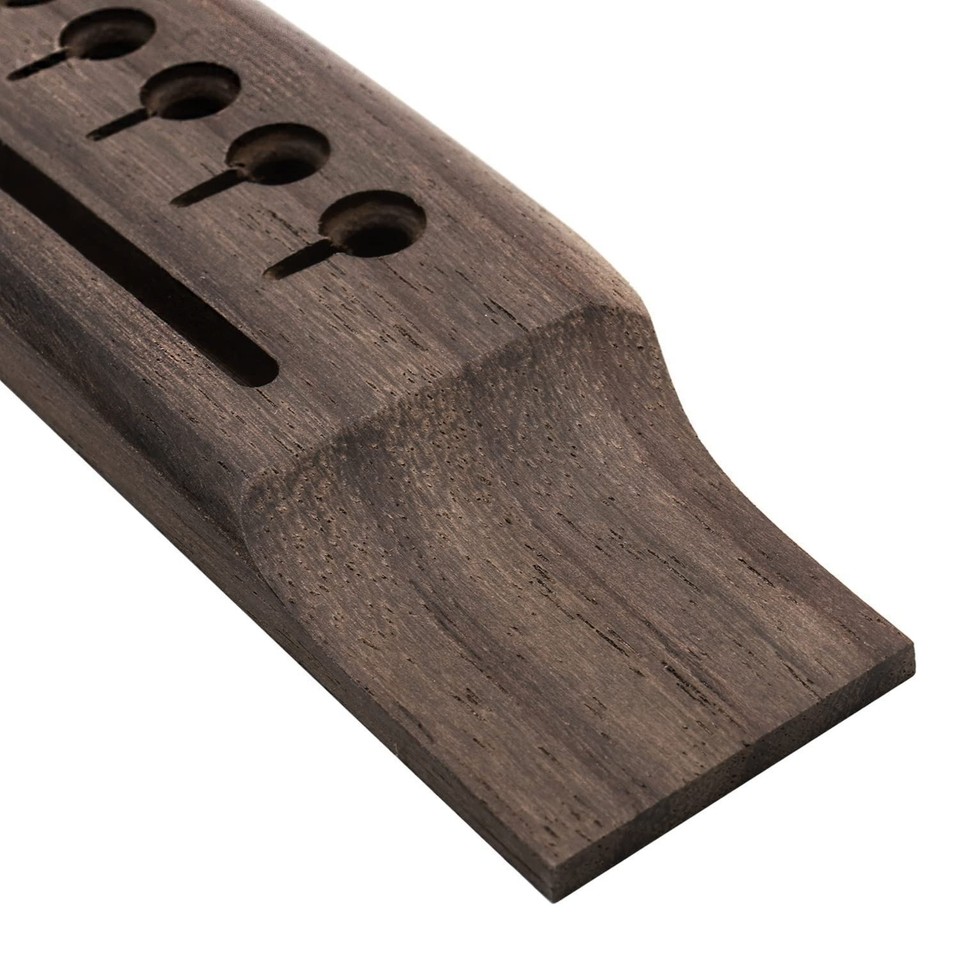 Acoustic Guitar Bridge Rosewood Saddle 6String Thru Martin Style eBay