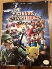 Nintendo Super Smash Bros. Brawl Nintendo Manual Premiere Edition No Poster 2008