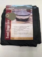 Outdoor Essentials Round Fire Pit Cover 40”L X 40”W X 20”H New