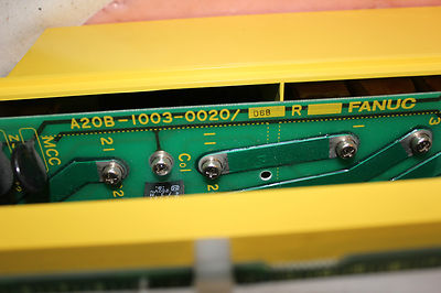 Fanuc spindle servo unit A06B-6059-H208 #H583, A20B-1003-0010/15B
