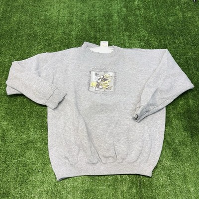 Vintage Walt Disney Studios Goofy Pluto That's a Wrap Sweatshirt Mens Medium 