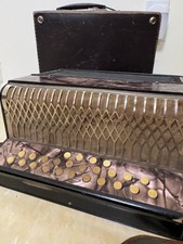 HOHNER LILIPUT BUTTON ACCORDION TORNISTER ACCORDION W/ CASE GREAT COND. WORKS