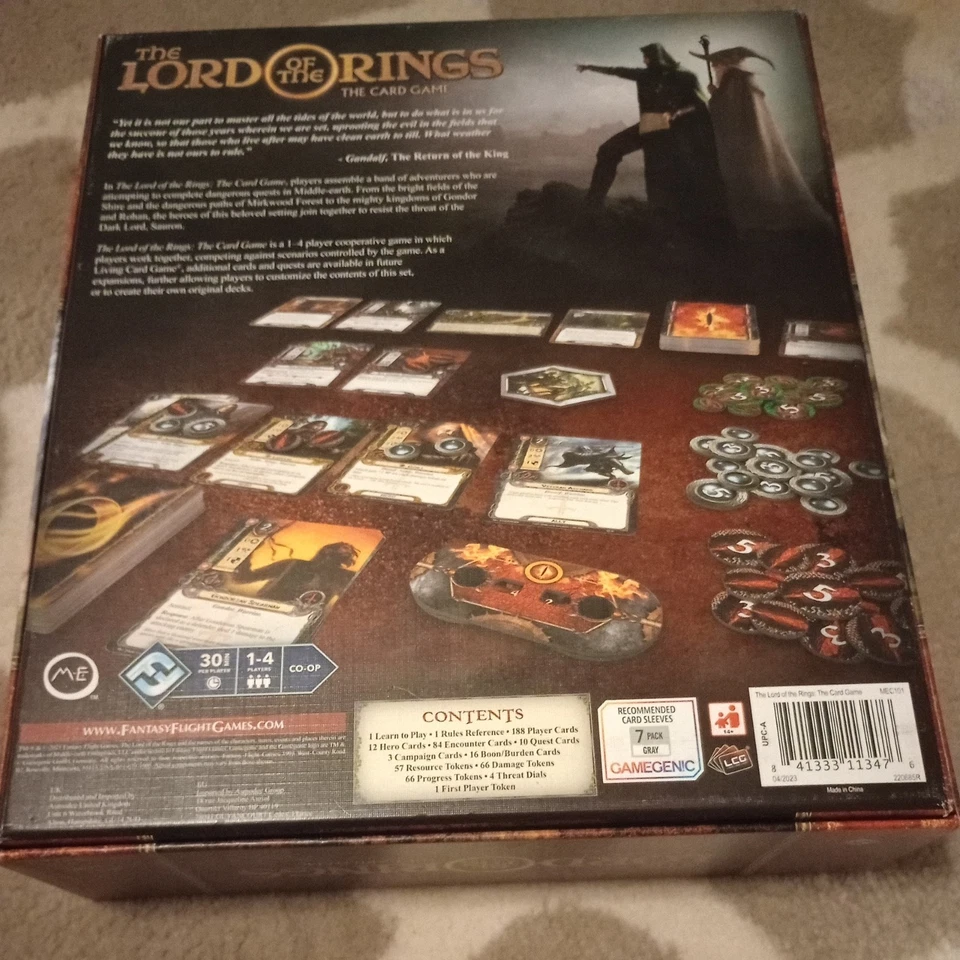 El Señor de los Anillos LCG: Juego de Núcleo Revisado Foto 2 de 2