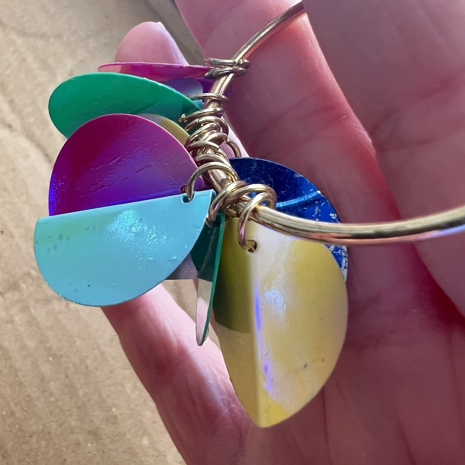 Kitschy Earring Lot Large Statement Colorful Jewe… - image 14