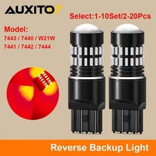 7443 7440 Led Red Strobe Flashing Blinking Brake Tail Light Parking Bulbs 2-20x 7443 7440 Led Red Strobe Flashing Blinking Brake Tail Light Parking Bulbs 2-20x