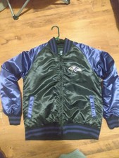 Black and purple Baltimore Ravens jacket
