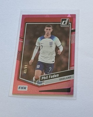 Panini Donruss 2023-24 FIFA Phil Foden (40/99)