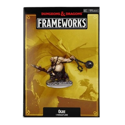 WizKids D&D Frameworks: Ogre - Unpainted and Unassembled New in Box