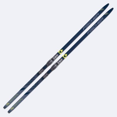 2024 Fischer Twin Skin Power Medium Cross Country Skis W/ Control Step-In Bindin