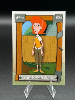 2026 Topps Disney Neon #P&F-7 Linda Flynn-Fletcher Phineas & Ferb