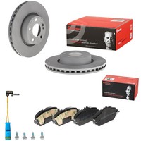 2X Brembo Bremsscheibe 305Mm + BeläGe Vorne Passend FüR MERCEDES-BENZ C-KLASSE