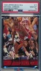 MICHAEL JORDAN 1998-99 UPPER DECK MJX RED #/2300 PSA 10 GEM CARD #11!  POP 9!