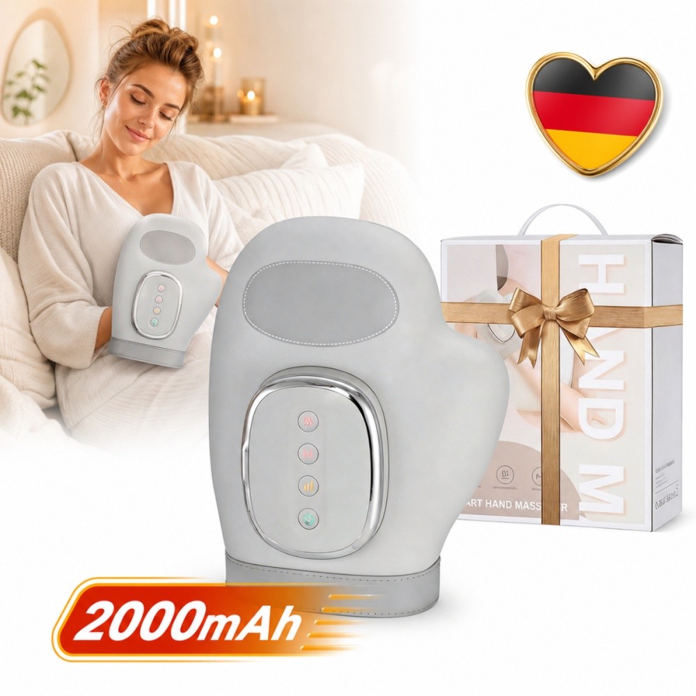 Elektrische Handmassagegerät Kabelloses Massagegerät mit Kompression , Heizung