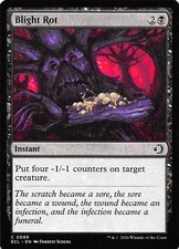Blight Rot 89 Lorwyn Eclipsed Magic the Gathering