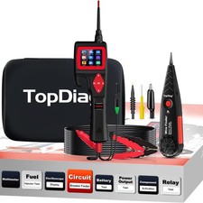Topdiag P200 9v-30v Smart Hook Power Probe Car Circuit Analyzer Injector Tester