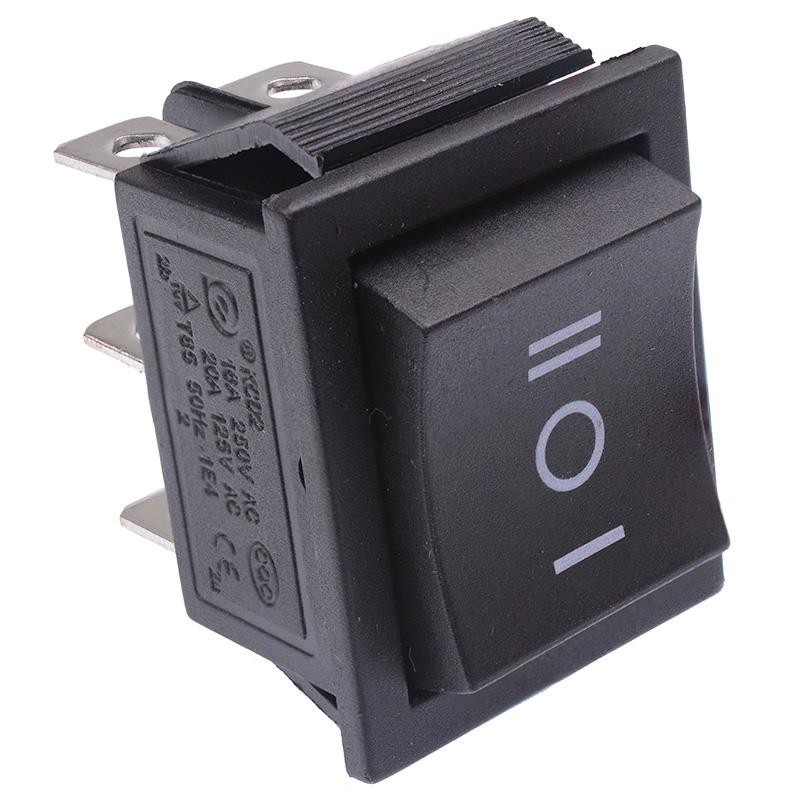 5 x On-Off-(On) Rectangle Momentary Rocker Switch DPDT