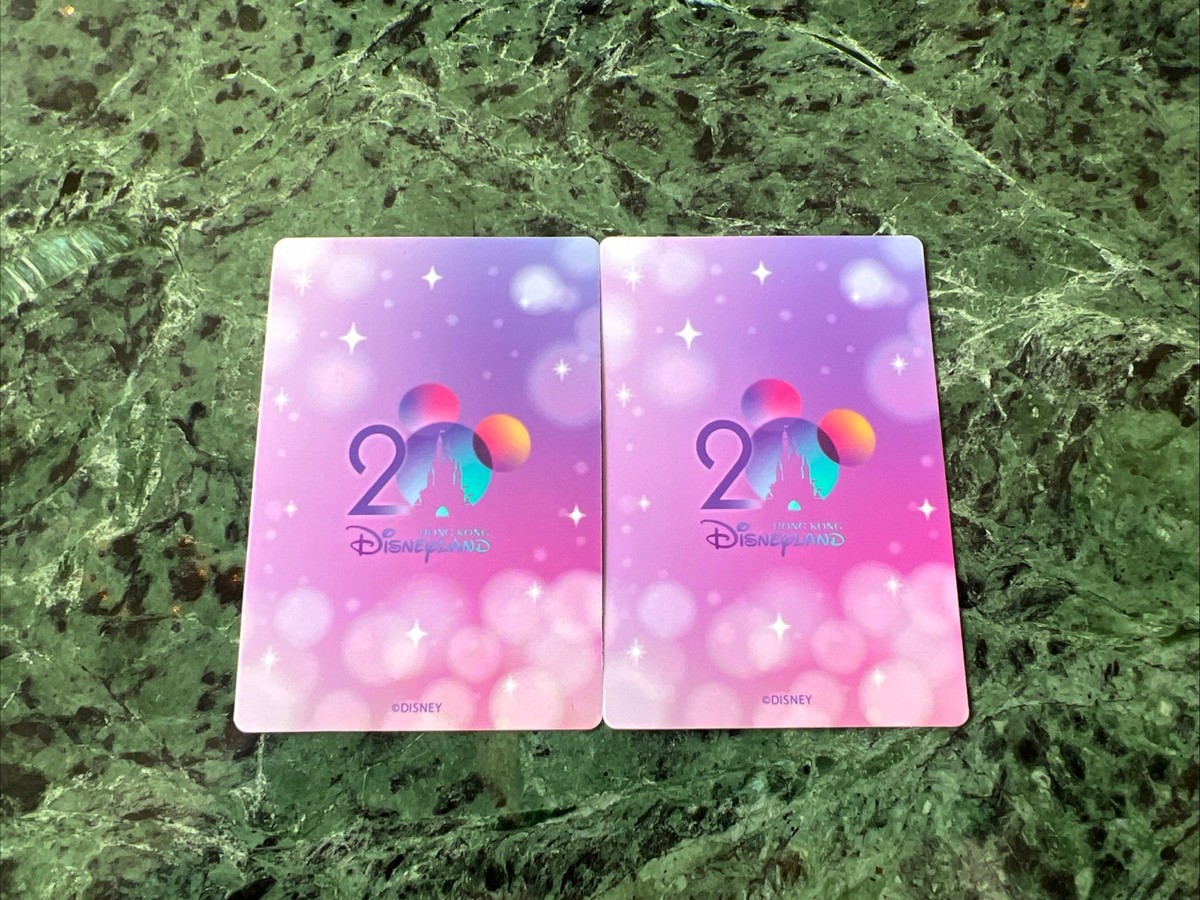 Hong Kong Disneyland 20th Anniversary Mickey and Friends Rare