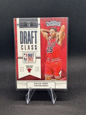 Dalen Terry 2022-23 Panini Contenders Draft Class RC #20 Bulls