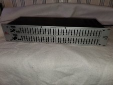 DBX 231S, Dual 31 Band Rack Mount Graphic Equalizer, EUC