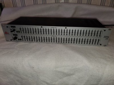 DBX 231S, Dual 31 Band Rack Mount Graphic Equalizer, EUC