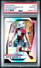 2024 Panini Prizm Marvin Harrison Jr Silver Prizm PSA 10 Rookie Card #375 (RC)