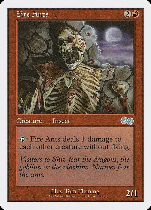 Fire Ants NonFoil Battle Royale Box Set 27 NM MTG