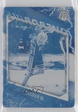 2020-21 Panini Mosaic Overdrive Printing Plate Cyan 1/1 Ja Morant #14 n0j