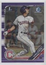 2019 Bowman Draft Chrome Purple Refractor 44/250 Yordys Valdes #BDC-14 s3g