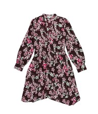 bar III Womens Handkerchief Shirt Dress