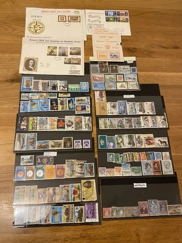 Job Lot GB Islands Jersey/Guernsey/Falklands/Eire/ Ww2 Occupation/FDC/140 + Used