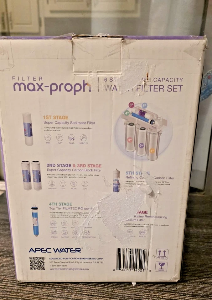 APEC Water Systems 90-GPD pH+ 6-Stage RO Ultimate Complete Systems Filter - Image 4 of 4