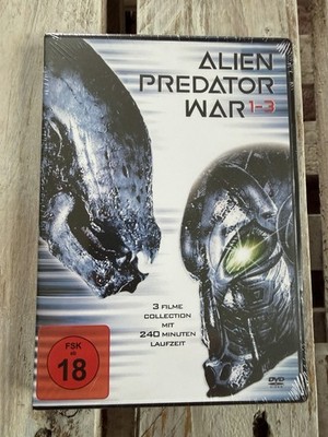 Alien Predator War 1-3 [Uncut] [FSK18] Neu & OVP