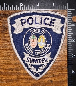 State of South Carolina Sumter Police Shoulder Patch