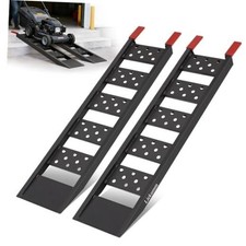 40" Heavy Duty Truck Ramps, 2200 lbs Loading Ramps for Pickup 40"L Black/2PCS