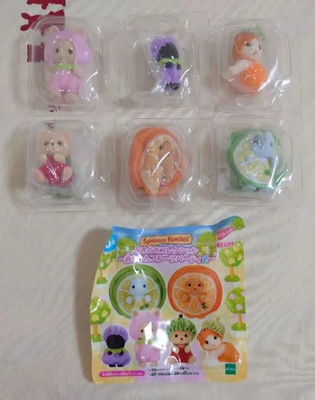 Sylvanian Families Baby Fruit Party 2 Full Set of 6 Figures Japan  New FS JP