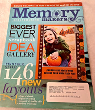 MEMORY MAKERS MAGAZINE - October 2007 - NEW, Vintage  NLA