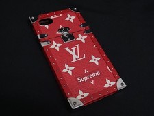 LOUIS VUITTON M64499 Monogram Eye Trunk Supreme iPhone 7 Case Red BL8189