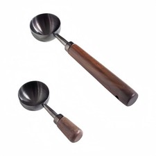 Kitchen Essential Dual Length Handle Coffee Scoop Set 30ML Capacity Pack of 2