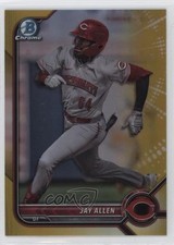 2022 Bowman Draft Chrome Gold Refractor 18/50 Jay Allen #BDC-192 2r7