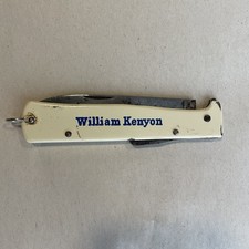 VINTAGE MERCATOR SOLINGEN GERMANY K55K FOLDING HUNTER KNIFE-William Kenyon