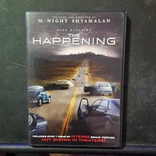 The Happening DVD Movie Mark Wahlberg M. Night Shyamalan Widescreen Tall/DVD Ca…