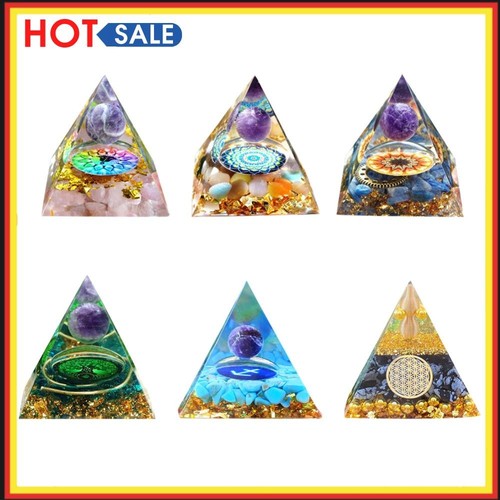 5 CM Crystal Pyramid Healing Crystal Pyramid Reduce Stress Feng Shui Crafts