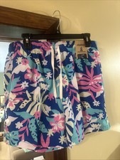 70 Chubbies Floral Surprises 5.5" Inseam Swim Trunks-Multi -XL -New Tag