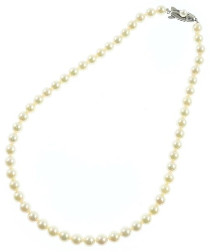 MIKIMOTO Necklaces K14WG 2200661574874