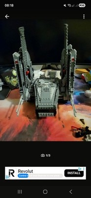 Lego Star Wars 75104 - Kylo Ren's Command Shuttle, mit figuren gebraucht