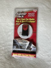 Jupiter Jack Hands Free Cell Device Turn Car Radio into a Speaker Phone New
