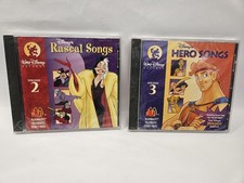 Disney McDonalds 2 Audio CDS hero songs  rascal songs