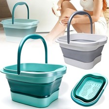 Faltbare Fußbadewanne Fußmassage Fußmassagegerät Fußbad Spa Pediküre 15 Liter