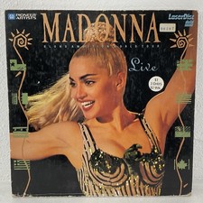 MADONNA: BLONDE AMBITION WORLD TOUR LIVE Laserdisc LD PA-90-325 Folds Out